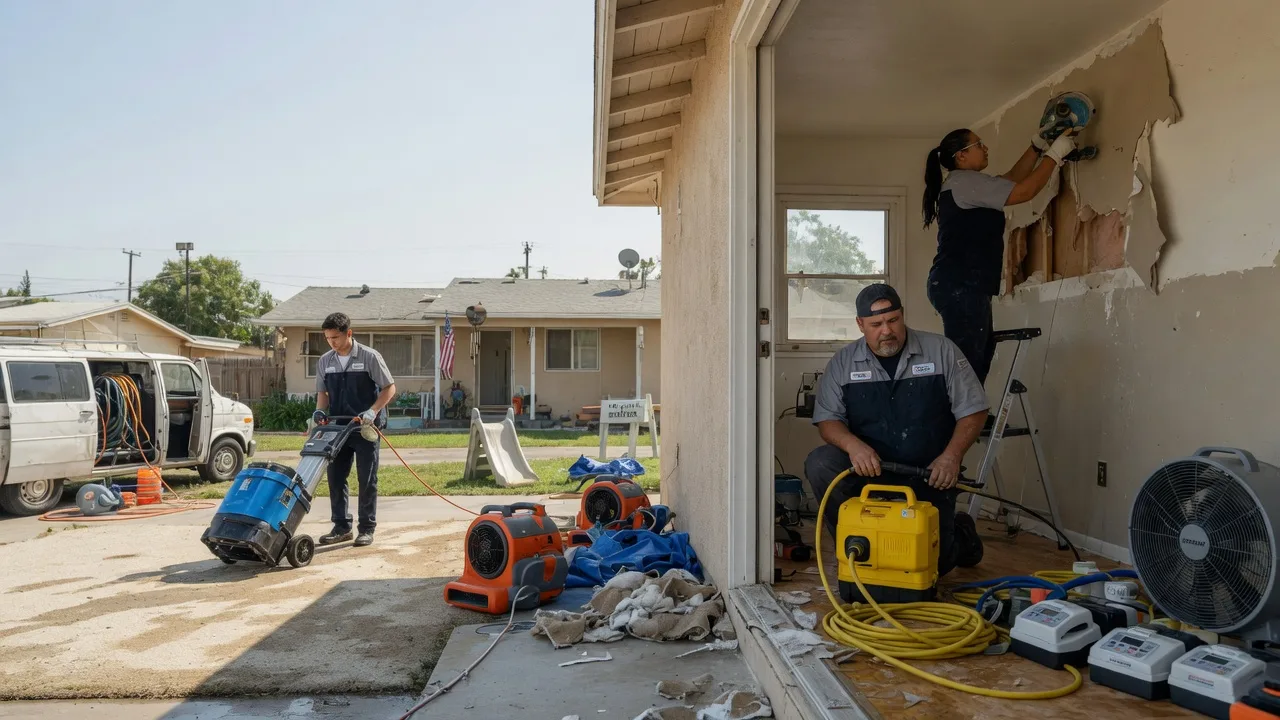 Water Damage Restoration in Rockwall, TX near me